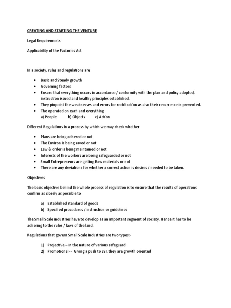 Navigating Regulations for Small Business Startups Legal Requirements