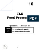 TLE Food Processing: Quarter 1 - Module 3