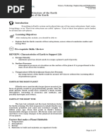 ES Study Guide Lesson2 Subsystems of the Earth