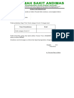 SURAT KETERANGAN ANTIGEN