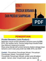 Materi 7 Penentuan HP Produk Bersama Dan Produk Sampingan