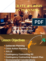 Delib - Crisis - Planning - Sep 07