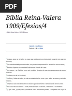 Biblia Reina-Valera 1909 - Efesios - 4 - Wikisource