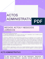 Actos Administrativos
