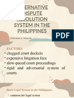 Part 1-Overview On Dispute Resolution System in The Philippines