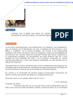 ¿Dónde Dice La Biblia Que María Fue Asunta Al Cielo o Que Fue Concebida Sin Pecado Original?