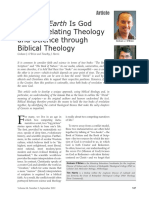 What On Doing? Relating Theology and Science Through Biblical Theology