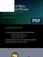 ADR - Concept of Man, Health and Illness - Student