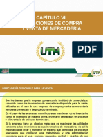 Cap - VII Operaciones de Compra y Venta de Mercaderias