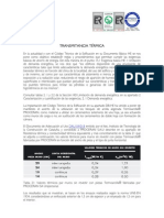 Transmitancia térmica y propiedades de aislamiento de Termoarcilla