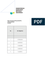 Format Pencatatan Hasil Pelayanan Vaksinasi Manual Pusk Fasyankes Pos