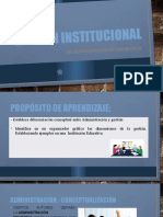 GESTION INSTITUCIONAL PPT Clase 1