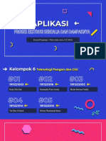 Kelompok 6 - Aplikasi Proses Ekstrusi Serealia Dan Dampaknya