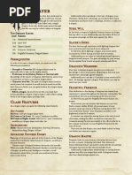 Infernal War Machines: Stat Blocks | PDF