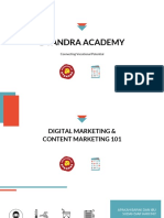 Materi Sesi 3 Dyandra Academy - 1 - Digital Marketing & Content Marketing
