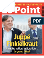 Identité, Nation, Intégration, Le Grand Débat Juppé-Finkielkraut (Le Point, 2016)