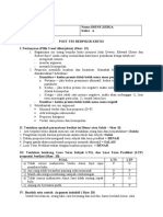 Post Test Berpikir Kritis - Kasdin Sihotang