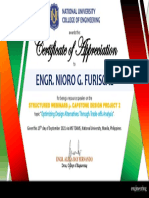 Certificate of Appreciation - Engr Furiscal (19806)