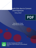 RSPCB Cement Dust Policybrief