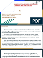 Investigation of Anaerobic Processes in Septic Tank As A Wastewater Treatment Option