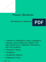 Pharm Practice Questions