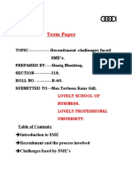HR Term Paper