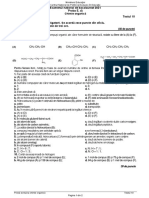 E D Chimie Organica 2021 Test 10