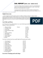 School Annual Report : Digital Classroom