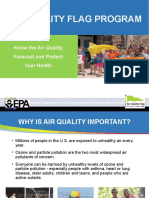 Air Quality Flag Program: Know The Air Quality Forecast and Protect Your Health