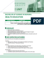 CU16 Filipino Cultural Characteristics and Health Care Beliefs