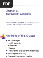 Transaction Concepts: Service-Oriented Computing