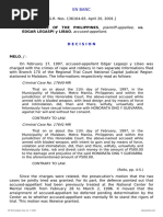 Plaintiff-Appellee Accused-Appellant: The People of The Philippines, - Edgar Legaspi Y Libao