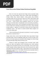 Download Peran Masyarakat Madani Dalam Kebebasan Berpolitik by aadhipangestu SN52770537 doc pdf