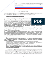 RAPORT DE CONTROL Administratia Scolilor Sector 6 Nr. 33 Din 25.08.2021 Perioada 26.08.2021 - 08.09.2021