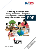 Ap9 q1 m2 Kahalagahanngekonomikssapangarawarawnapamumuhay v2-1