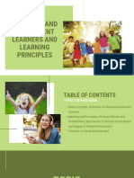 FTC 1: Child and Adolescent Learners and Learning Principles
