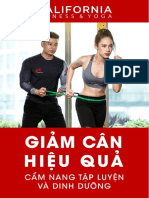 Cẩm nang tập luyện và dinh dưỡng giảm cân