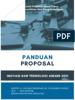Panduan Proposal Inotek Award 2021
