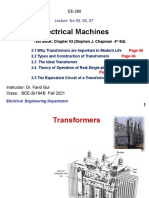 EE-260 Lecture 07, 08, 09 Transformer