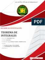 Teorema de Integrales - Huarcaya Meza Nync - Chambi Hidalgo Luis