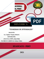 Teorema de Integrales-Apacclla Peña-Pacheco Cardenas