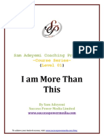 Sam Adeyemi - I Am More Than This (Naijasermons - Com.ng)