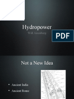 Hydropower: Will Aisenberg