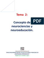 Tema 2-Neurociencias y Neuroeducación