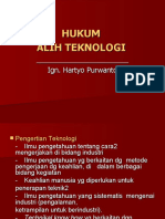 Pengantar Hukum Alih Teknologi