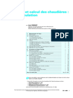 Calcul Des Chaudières