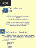 EAD 642 DECISÕES DE PRODUTO 2011