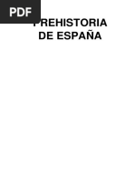APUNTES Prehistoria de La Peninsula Iberica Apuntes de La UNED