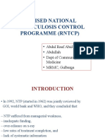 Revised National Tuberculosis Control Programme (RNTCP)