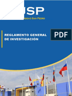 Reglamento General de Investigacion 2019